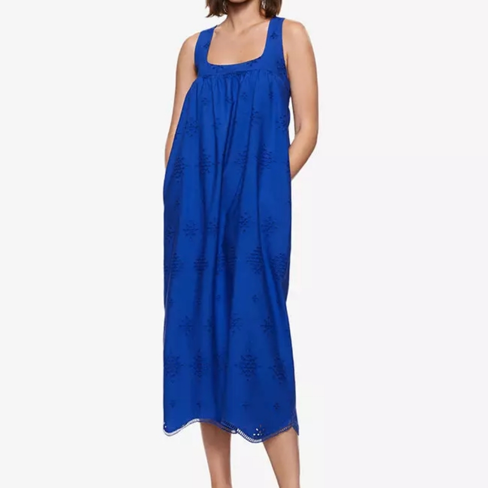 100% Cotton Midi Dress